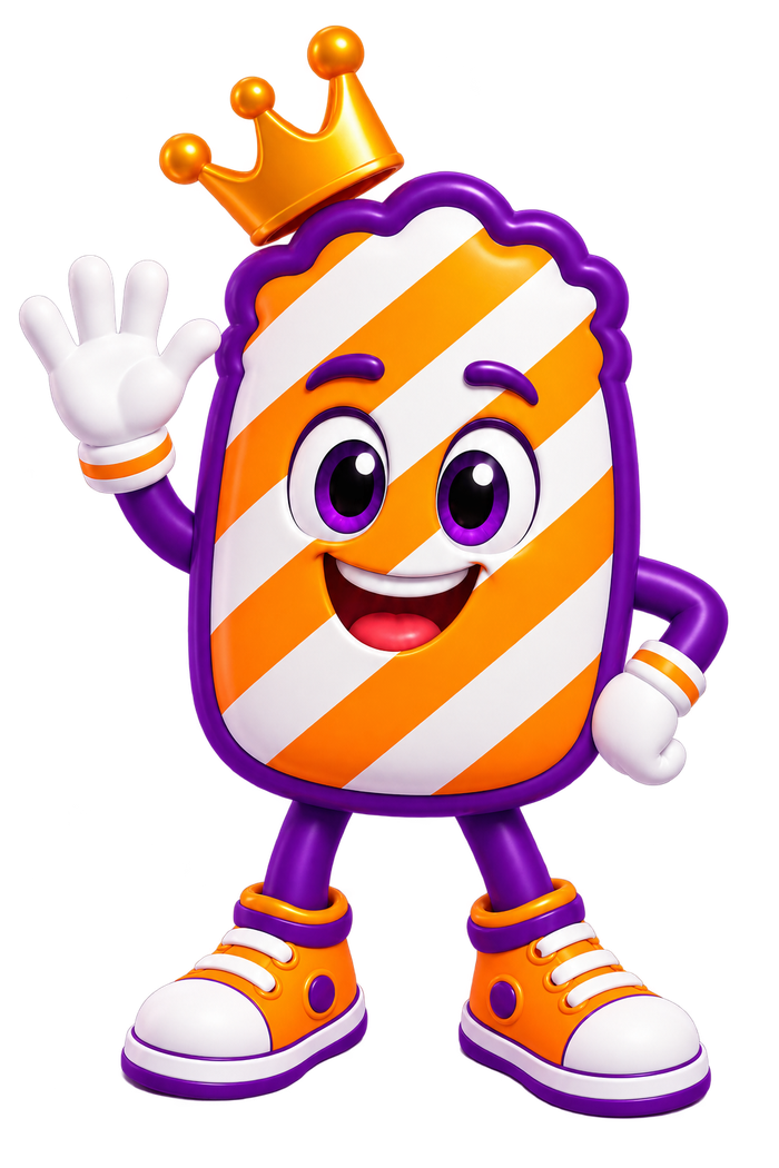 Mascota de Fresh Club saludando